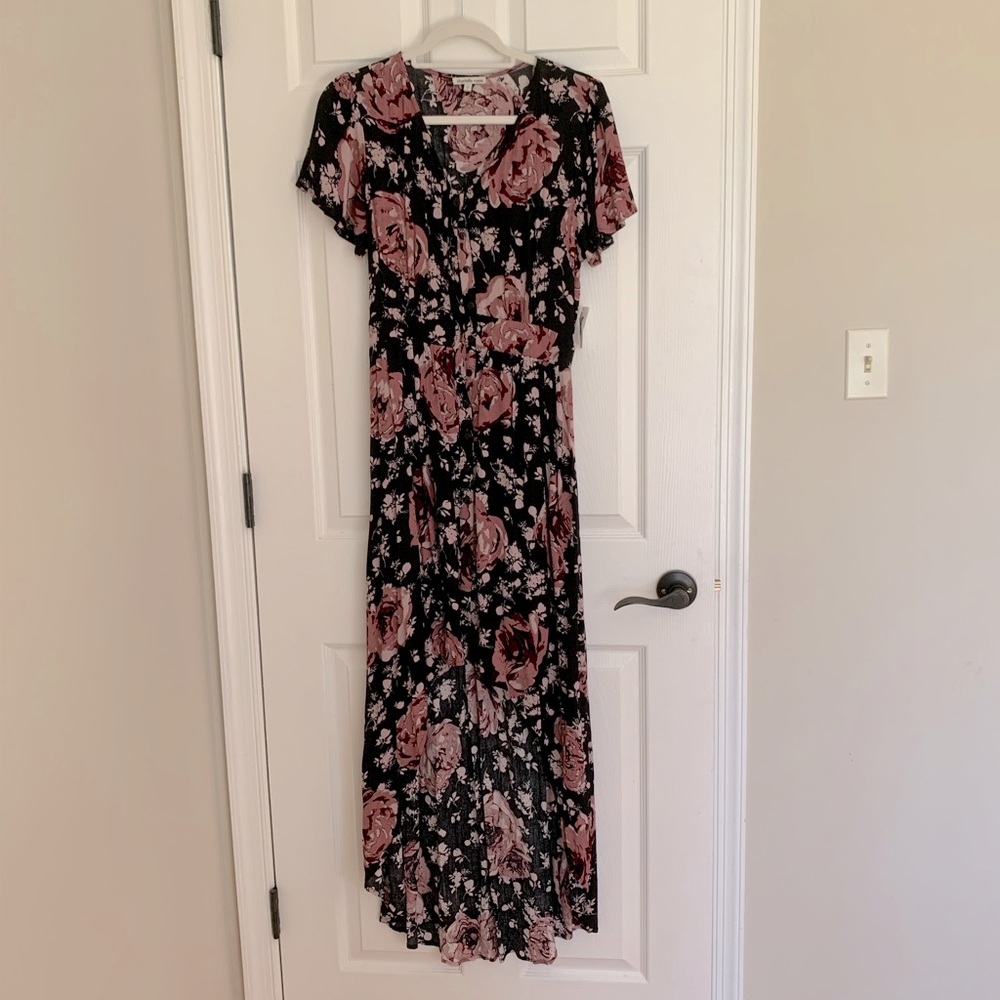 NWT floral high low dress